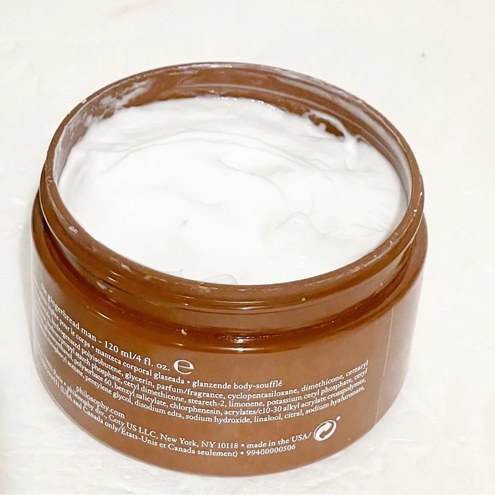 Philosophy‎ Co. The Gingerbread Man Glazed Body Soufflé 4 fl oz